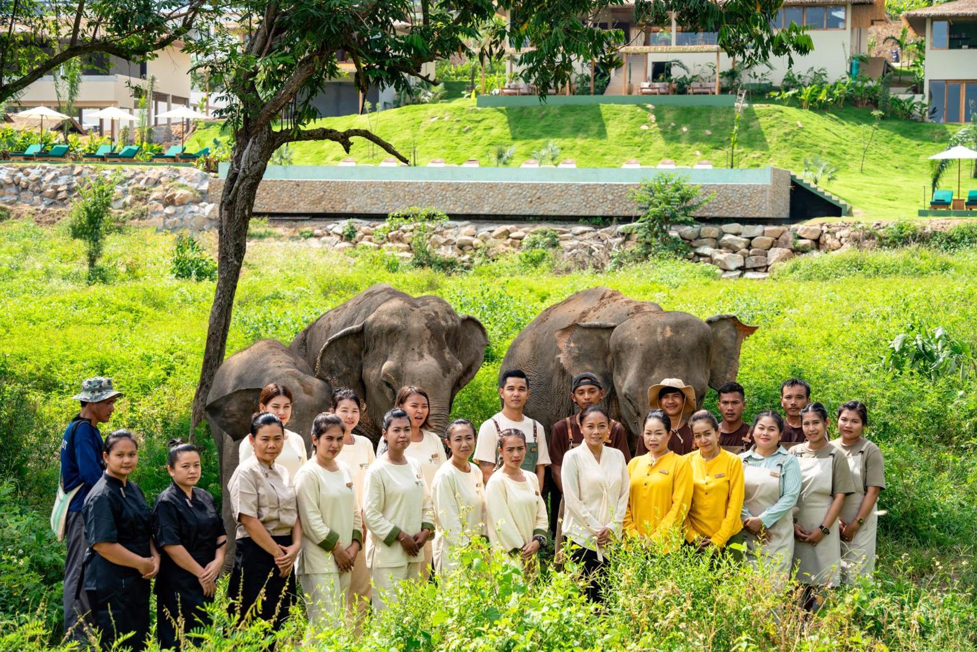 Amphoe Koksamui Wild Cottages Elephant Sanctuary Resort מראה חיצוני תמונה
