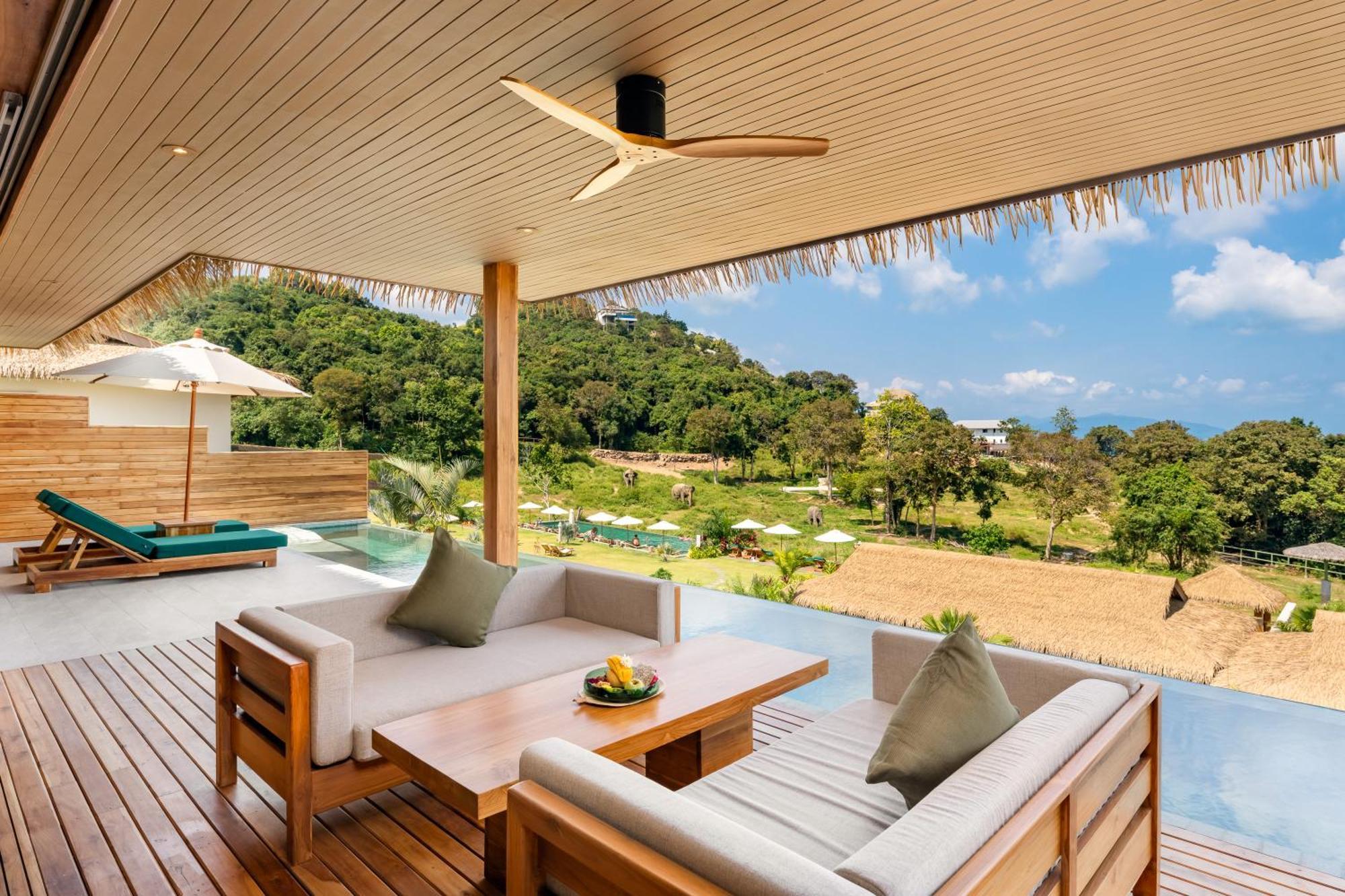 Amphoe Koksamui Wild Cottages Elephant Sanctuary Resort מראה חיצוני תמונה